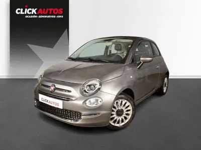 Usado Fiat 500C Dolcevita 70 CV (51 kW) 2021 Gris / plata Descapotable