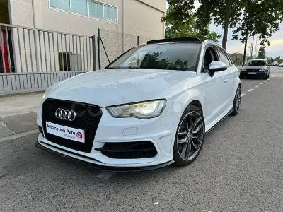 Usado Audi S3 300 CV (220 kW) 2014 Blanco Berlina