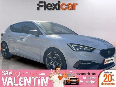 Usado Seat Leon FR 150 CV (110 kW) 2021 Blanco Berlina