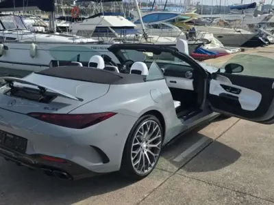 Usado Mercedes SL63 AMG AMG 585 CV (430 kW) 2023 Gris Coupe