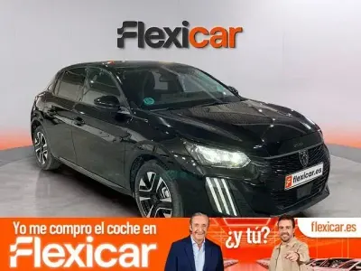 Usado Peugeot 208 Allure 100 CV (73 kW) 2025 Negro Utilitario
