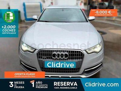 Usado Audi A6 Allroad Premium 245 CV (180 kW) 2014 Gris / plata Familiar