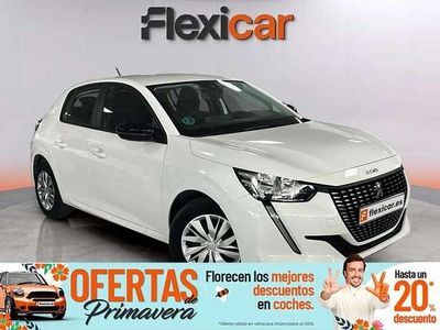 Usado Peugeot 208 Active 99 CV (72 kW) 2022 Blanco Utilitario