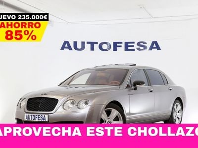 usado Bentley Continental Flying Spur 6.0 Twin Turbo 4WD 560cv Auto 5P # NAVY, CUERO, TECHO ELECTRICO, XENON