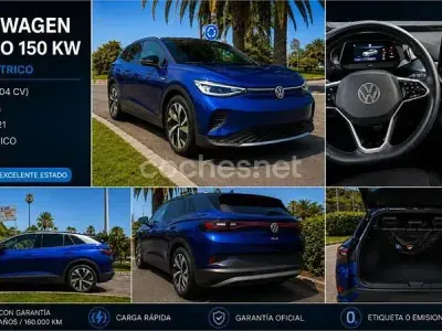 Usado VW ID.4 Pro Performance 150 kW (204 CV) 2021 Eléctrico SUV