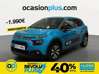 Usado Citroën C3 PureTech 110 CV (80 kW) 2024 Azul Berlina