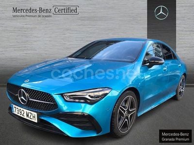 Pintura Usado 2025 Mercedes CLA220 AMG line Berlina | 39.900 € (Precio justo)