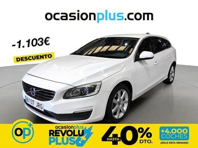 Usado Volvo V60 Momentum 150 CV (110 kW) 2016 Blanco Familiar