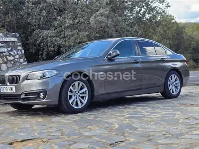 Usado BMW 520 Efficient Dynamics 184 CV (135 kW) 2014 Beige Berlina