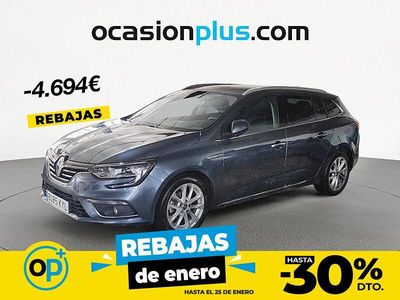 Gris Usado 2019 Renault Mégane GrandTour Zen Familiar | 14.350 € (Precio justo)