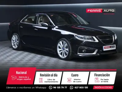 Usado Saab 9-5 Aero 300 CV (220 kW) 2010 Negro Berlina