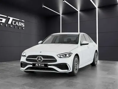 Usado Mercedes C200 AMG 184 CV (135 kW) 2022 Blanco Berlina