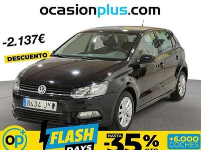 Usado VW Polo Advance 90 CV (66 kW) 2017 Negro Utilitario
