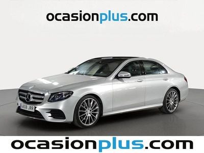 Usado Mercedes E220 AMG 194 CV (142 kW) 2016 Gris plata Berlina
