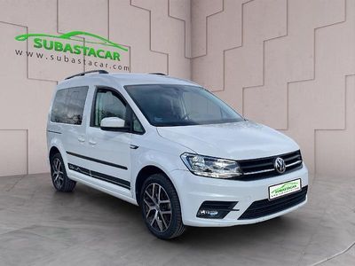 Usado VW Caddy 102 CV (75 kW) 2019 Blanco Monovolumen