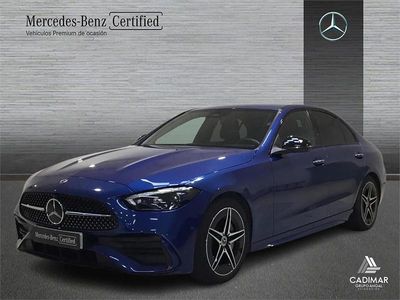 Usado Mercedes C200 204 CV (150 kW) 2021 Azul espectral Berlina