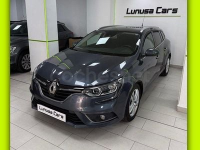 Usado Renault Mégane GrandTour Business 95 CV (69 kW) 2019 Azul Familiar