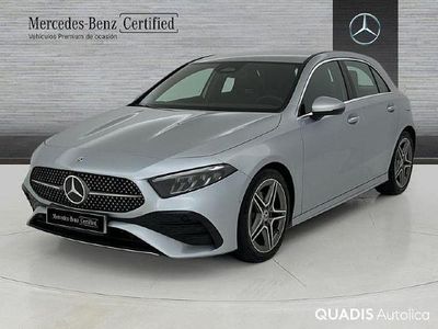 Usado Mercedes A180 AMG line 136 CV (100 kW) 2026 Plata hightech