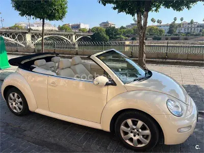 Usado VW New Beetle 105 CV (77 kW) 2005 Beige Utilitario