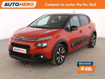 Usado Citroën C3 PureTech 110 CV (80 kW) 2019 Naranja Utilitario