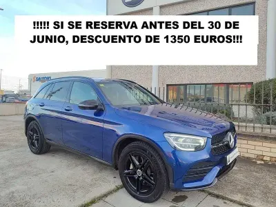 Usado Mercedes GLC200 163 CV (119 kW) 2021 Azul SUV
