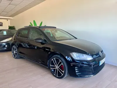 Usado VW Golf VII GTD 184 CV (135 kW) 2015 Negro Utilitario
