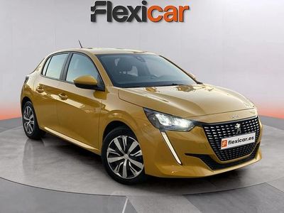 Usado Peugeot 208 Active 102 CV (75 kW) 2020 Amarillo Utilitario