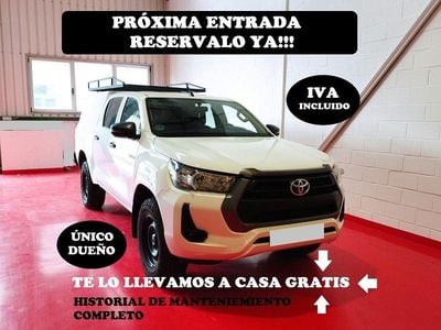 Blanco Usado 2021 Toyota HiLux Recogida | 27.900 € (Buen precio)