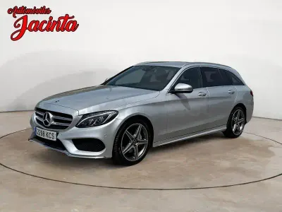 Usado Mercedes C220 170 CV (125 kW) 2017 Gris / plata Familiar
