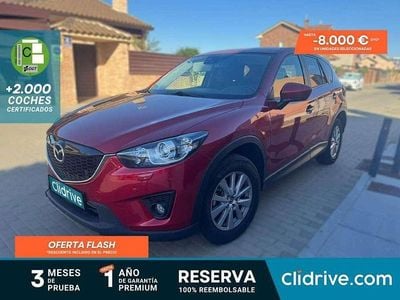 Käytetty Mazda CX-5 Style 150 HP (110 kW) 2014 Punainen Katumaasturi