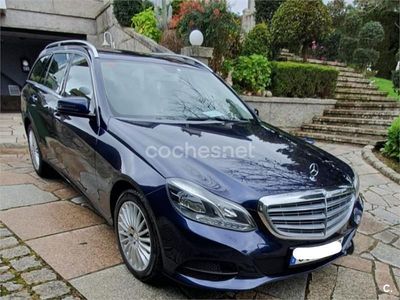 Usado Mercedes E250 Avantgarde 204 CV (150 kW) 2013 Azul Familiar