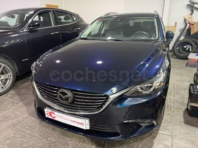 Usado Mazda 6 Luxury 150 CV (110 kW) 2017 Azul Familiar
