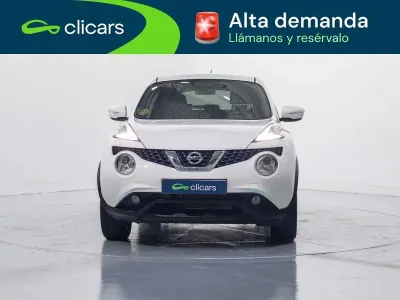 Käytetty Nissan Juke Acenta 110 HP (80 kW) 2015 Valkoinen Katumaasturi
