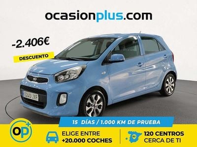 Azul Usado 2017 Kia Picanto Utilitario | 6844 € (Buen precio)