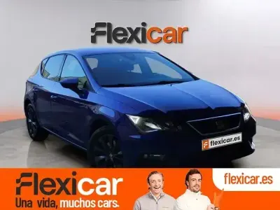 Usado Seat Leon Style 130 CV (95 kW) 2019 Azul