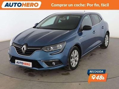 Usado Renault Mégane IV LIMITED 116 CV (85 kW) 2018 Azul Utilitario