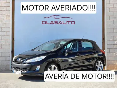Usado Peugeot 308 Premium 120 CV (88 kW) 2009 Negro Utilitario