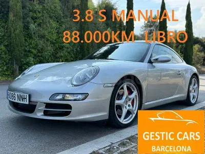 Usado Porsche 911 Carrera S 355 CV (261 kW) 2006 Gris / plata Coupe