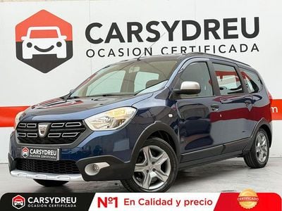 Azul Usado 2018 Dacia Lodgy Stepway Monovolumen | 10.900 € (Precio justo)