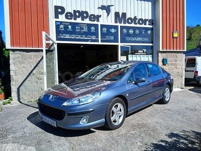 Usado Peugeot 407 136 CV (100 kW) 2005 Azul Berlina