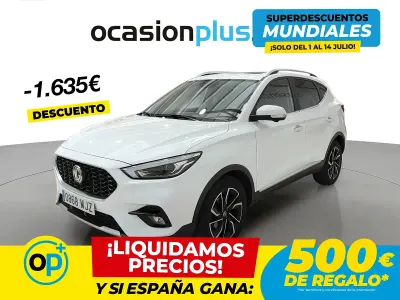 Usado MG ZS Luxury 111 CV (81 kW) 2023 Blanco SUV