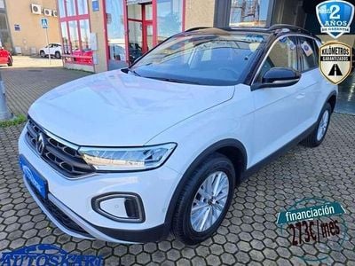 Usado VW T-Roc Life 110 CV (80 kW) 2023 Blanco SUV