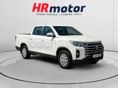 Usado SsangYong Musso 202 CV (148 kW) 2024 Blanco Pickup/Camioneta
