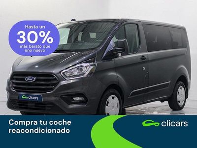Gris Usado 2023 Ford Transit Custom Trend Familiar | 28.990 € (Precio justo)