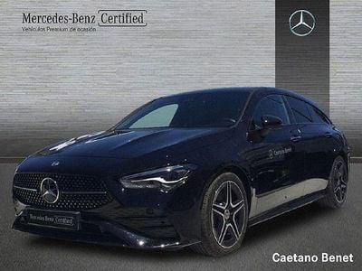 Usado Mercedes CLA200 Shooting Brake AMG line 150 CV (110 kW) 2025 Negro noche Familiar