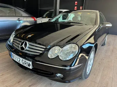 Occasion Mercedes CLK240 Elegance 170 PK (125 kW) 2005 Zwart Coupé