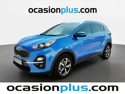 Usado Kia Sportage Plus 116 CV (85 kW) 2019 Azul SUV