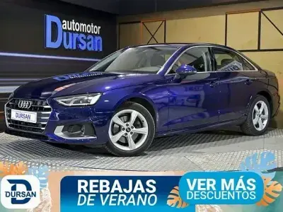 Usado Audi A4 Advanced Plus 136 CV (100 kW) 2021 Azul Berlina