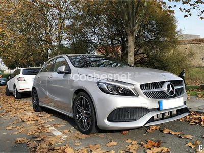 Usado Mercedes A200 136 CV (100 kW) 2018 Gris / plata Berlina