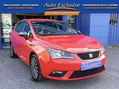 Brugt Seat Ibiza Style 90 HK (66 kW) 2015 Rød Sedan